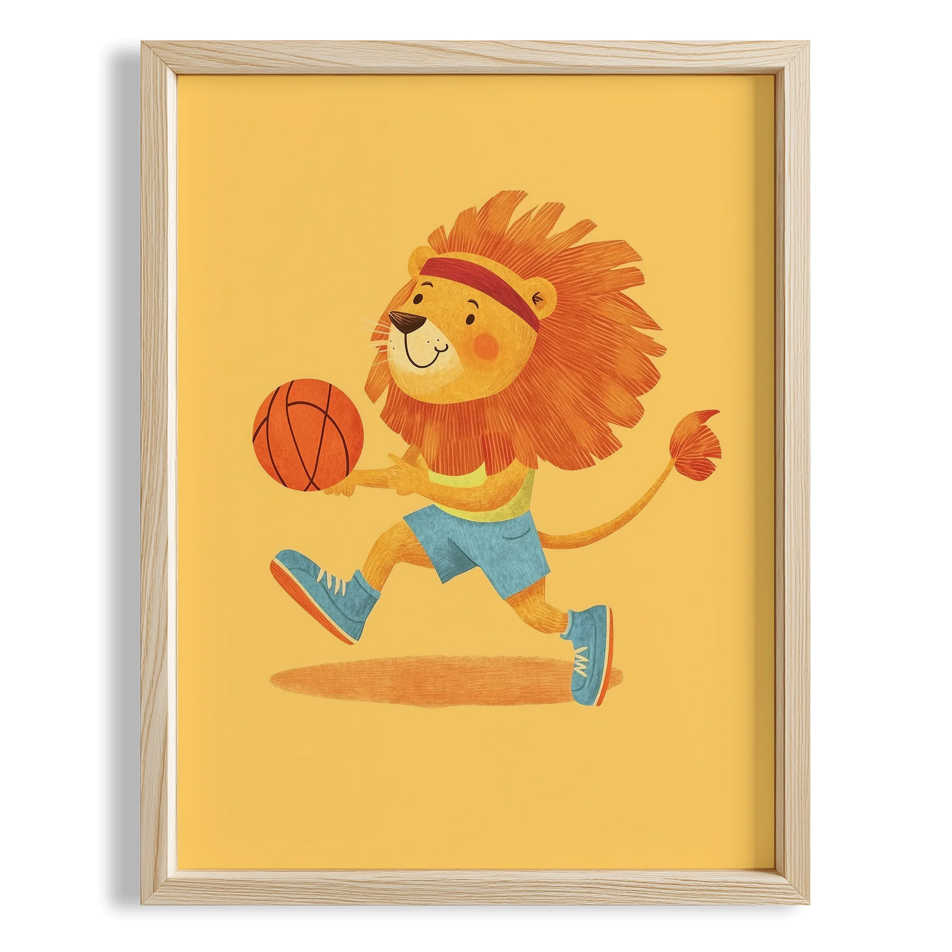 Basketbolcu Aslan - Sarı Fon