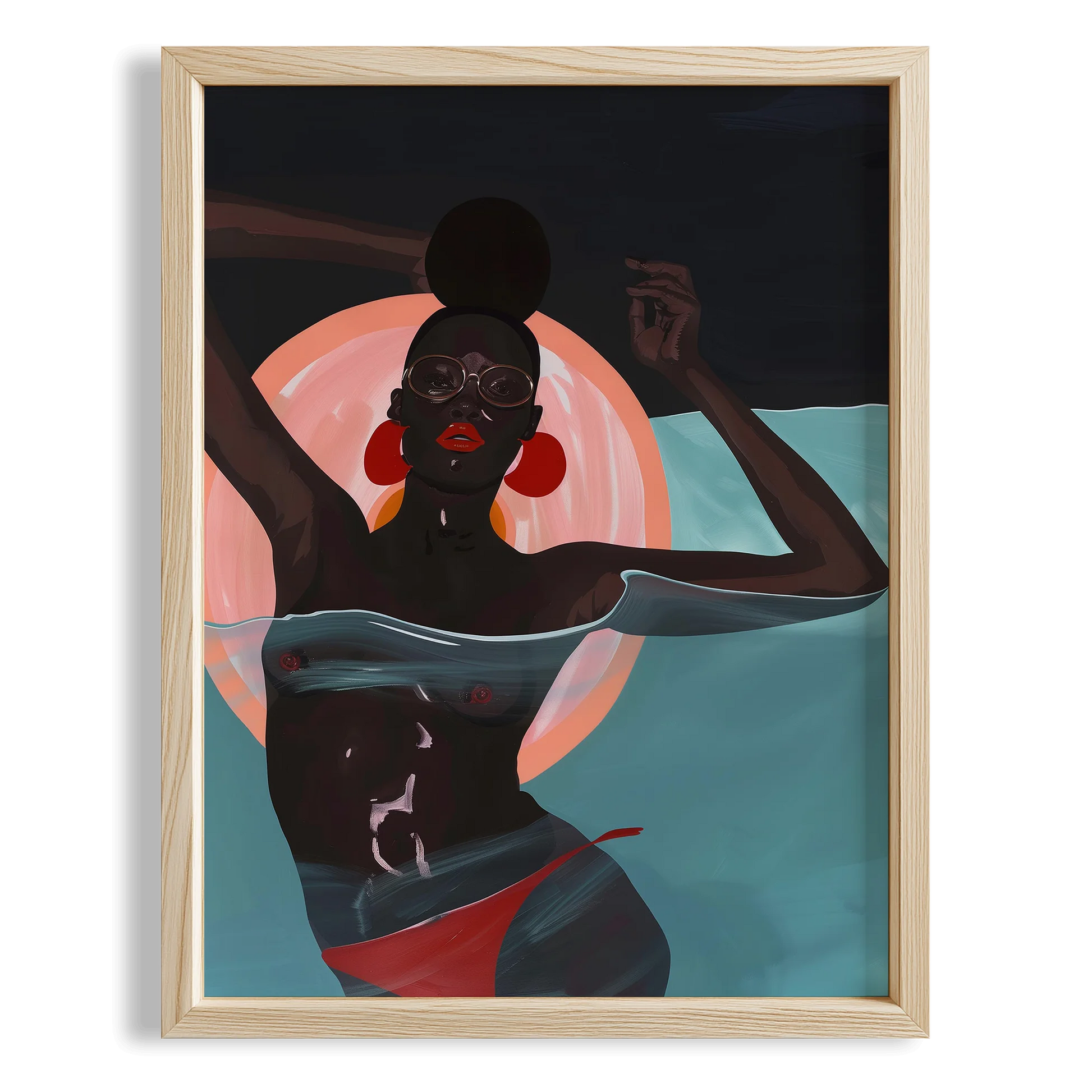 Afro Silüet V
