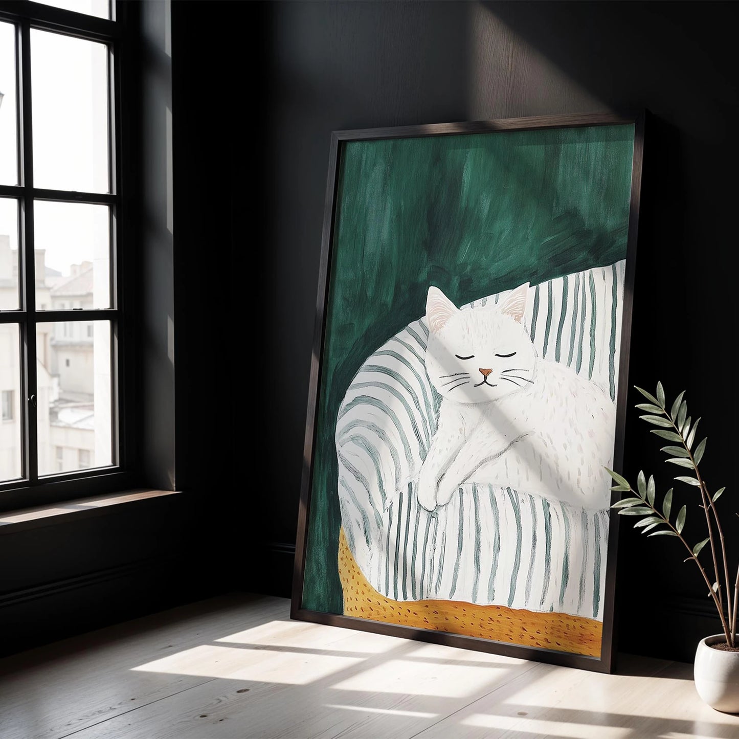 Kedi Portre XIV - Pamuk