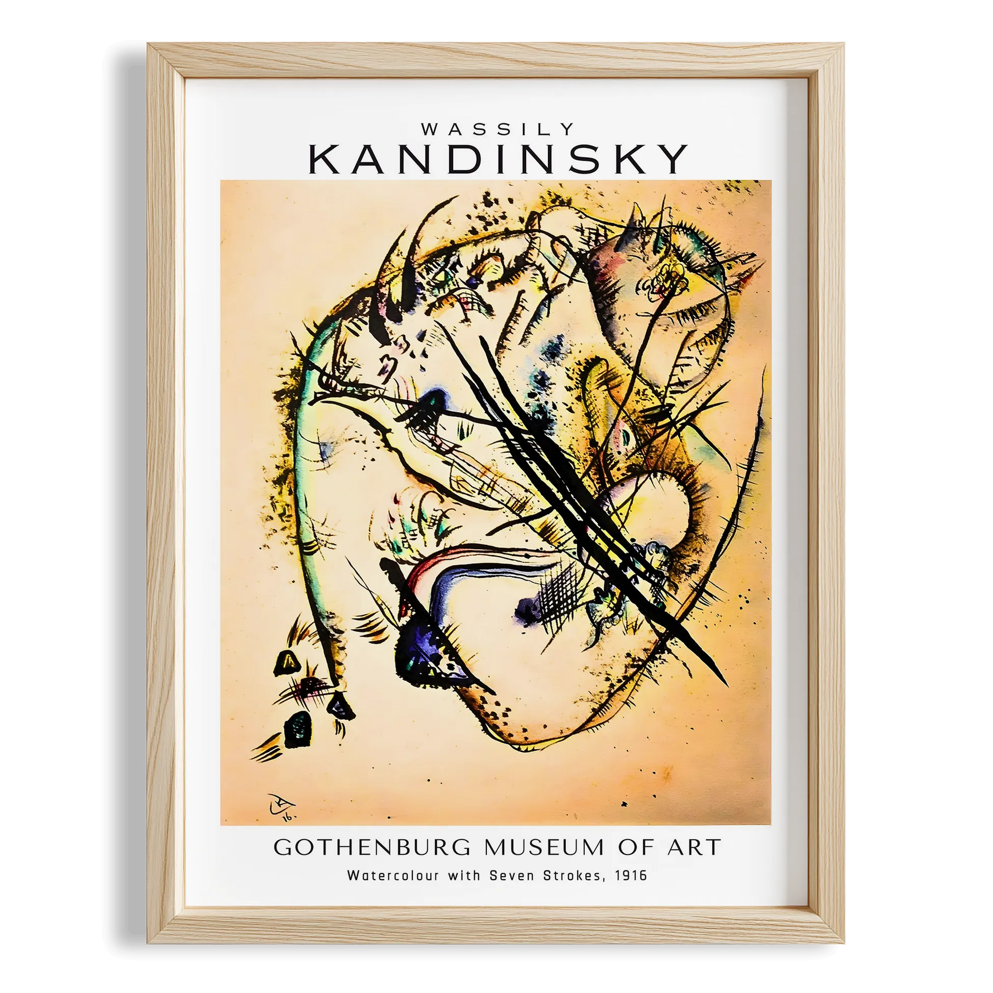 Watercolour with Seven Strokes
