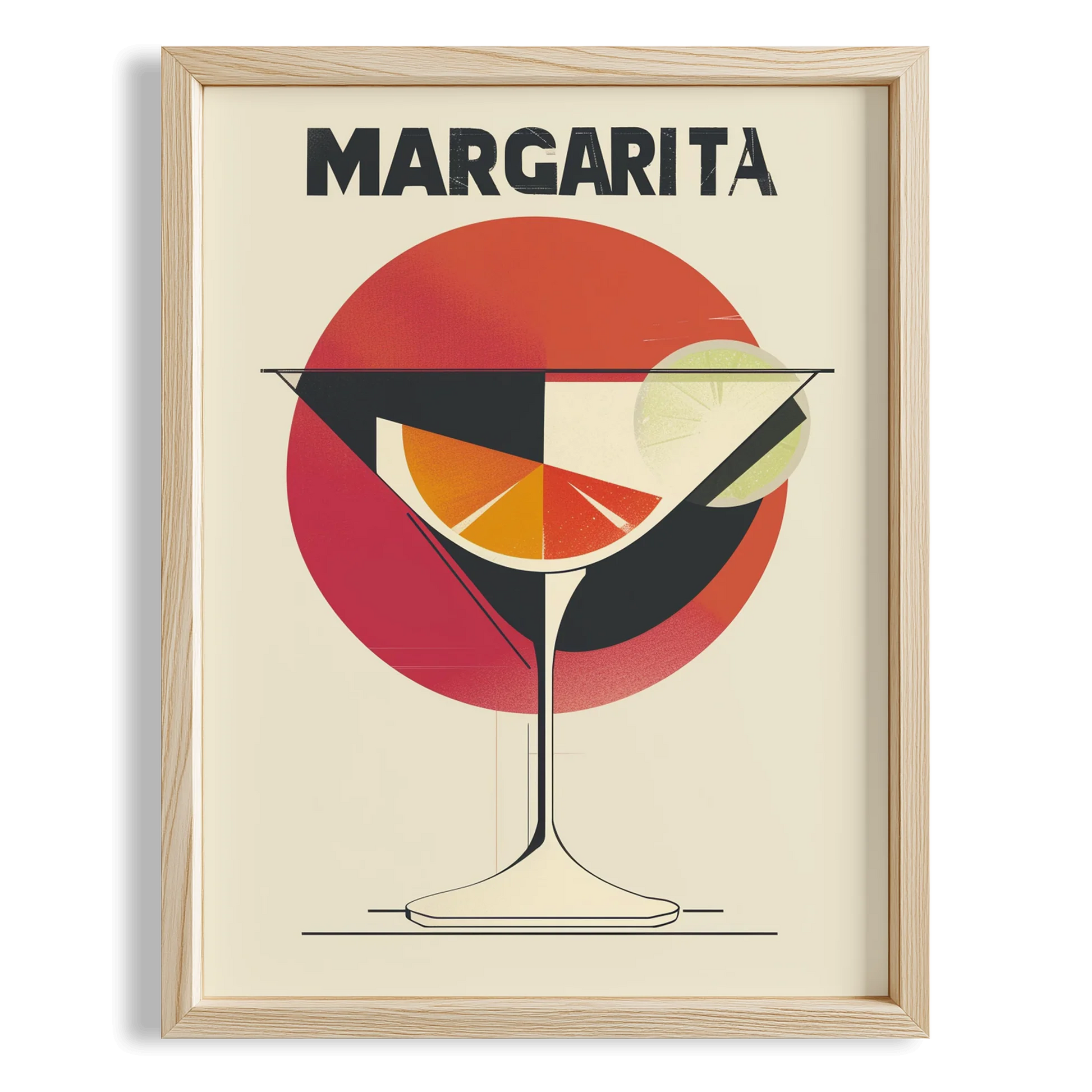 Margarita Kokteyli Modern Poster Mutfak Duvar Tablosu