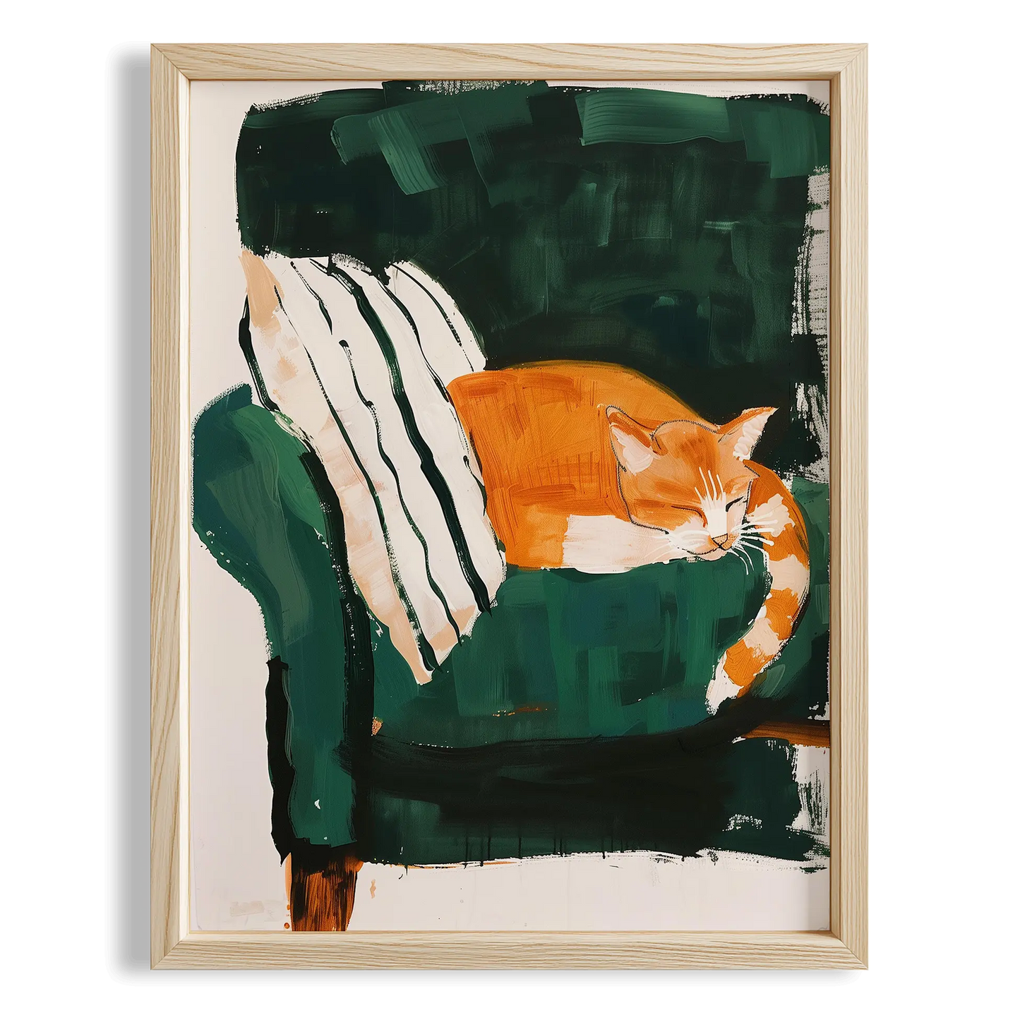 Kedi Portre IX - Zümrüt