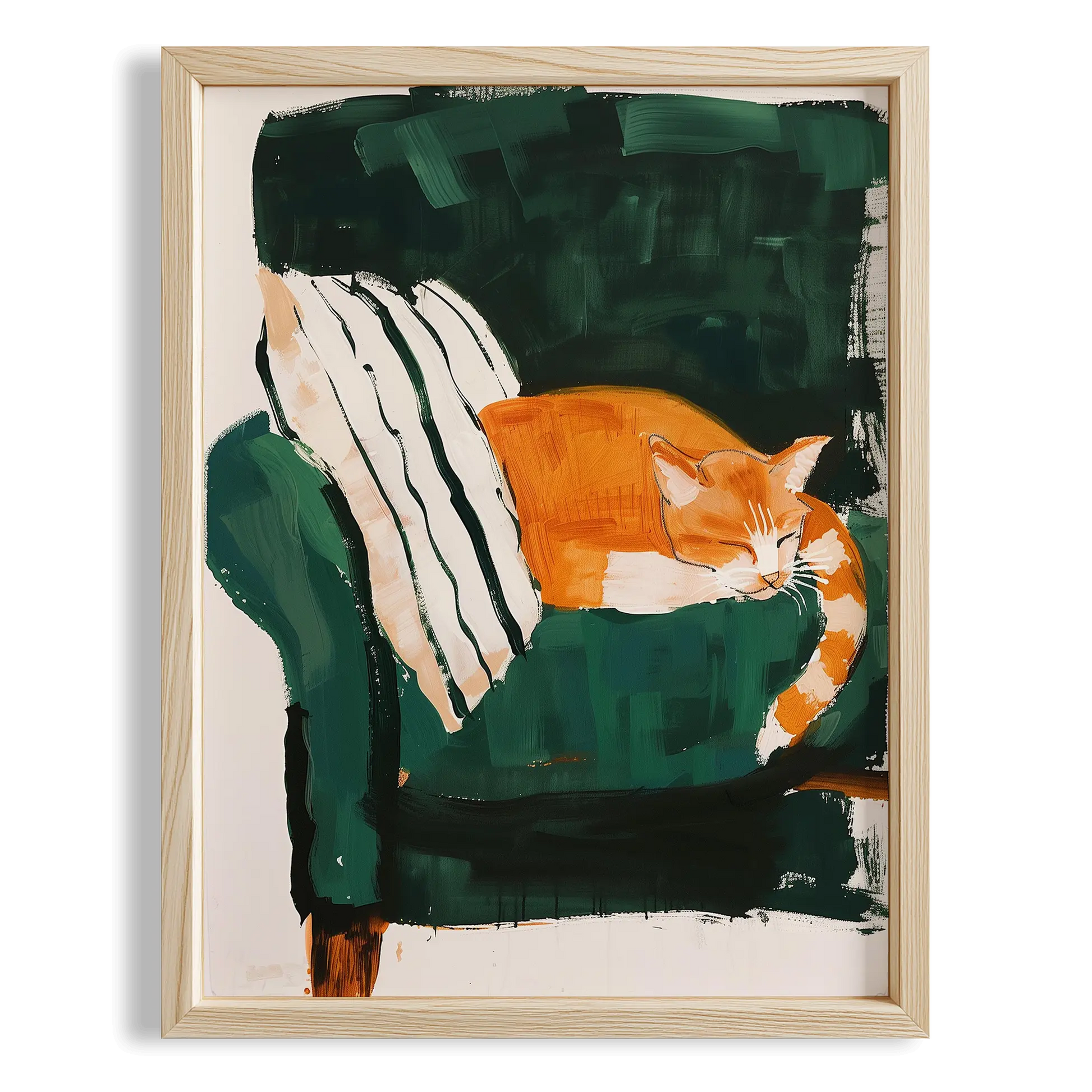 Kedi Portre IX - Zümrüt