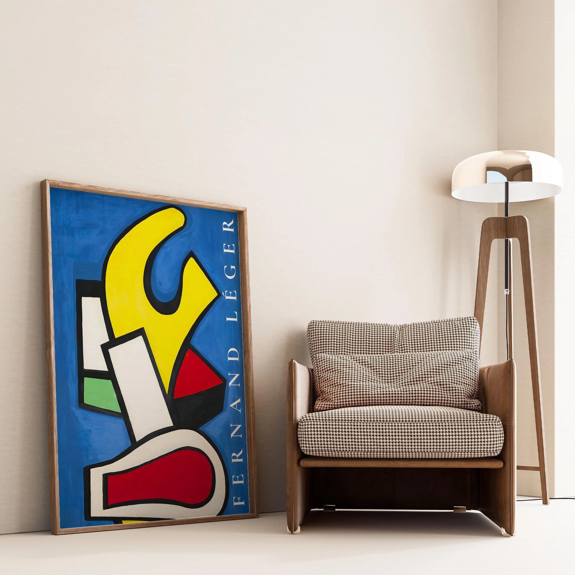 Fernand Leger 41 Duvar Tablosu