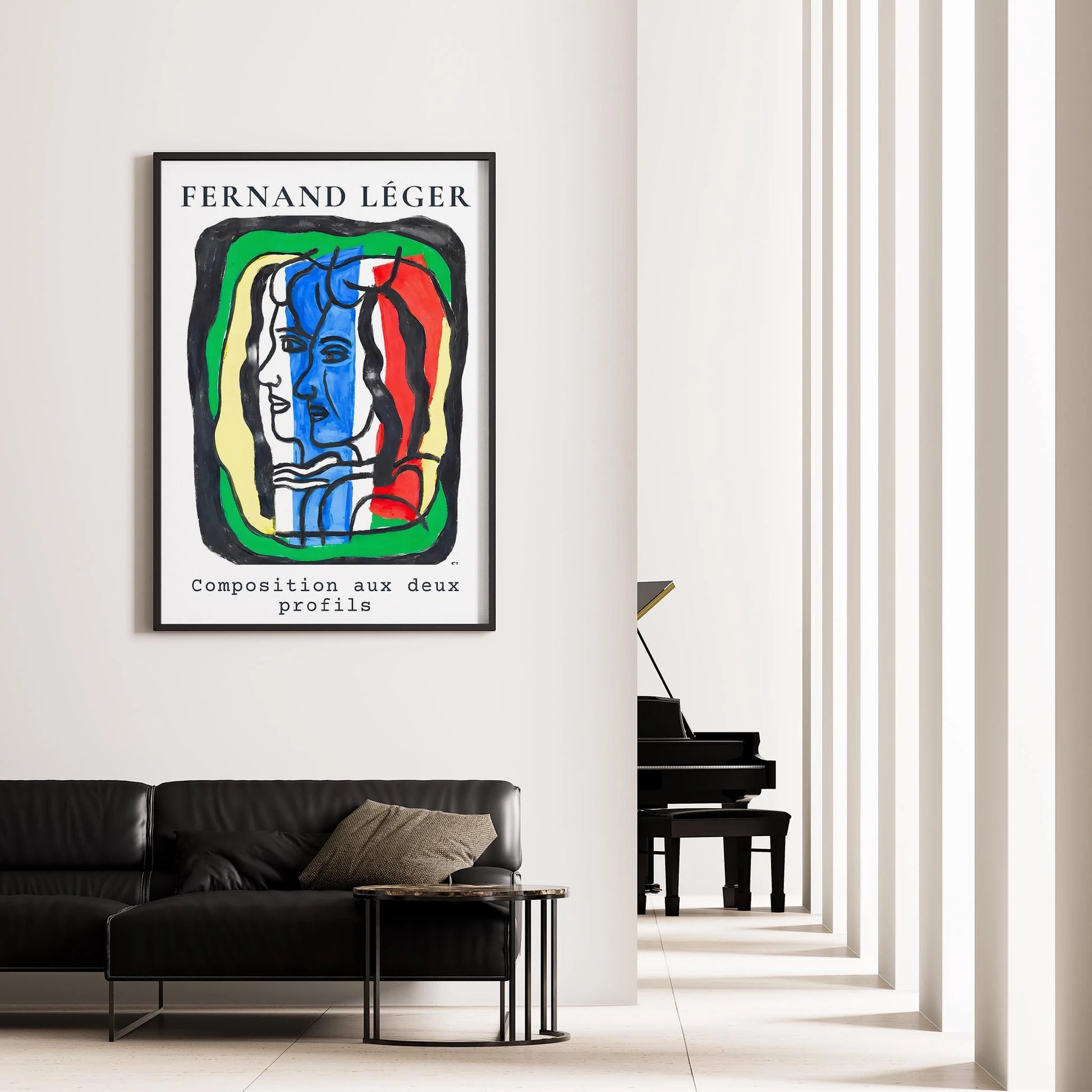 Fernand Leger XXII Duvar Tablosu