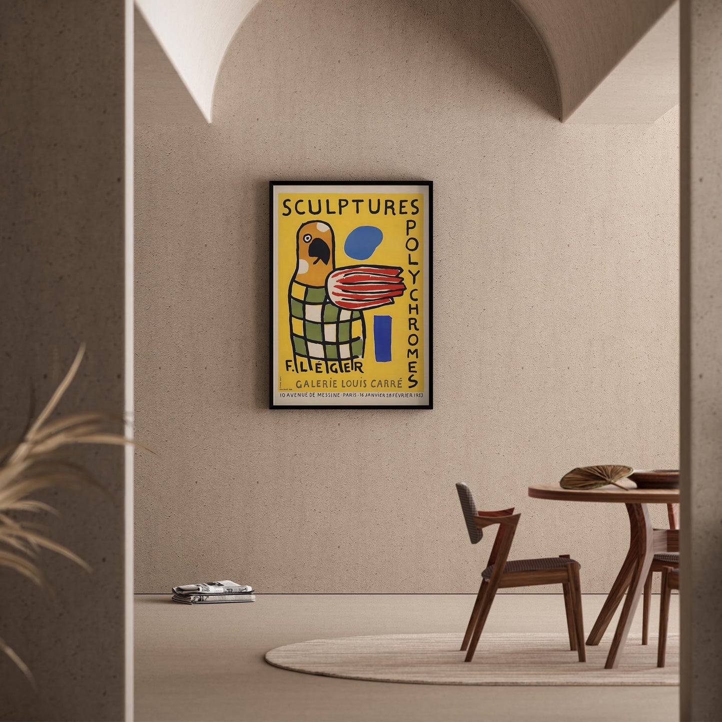 Fernand Leger I Duvar Tablosu