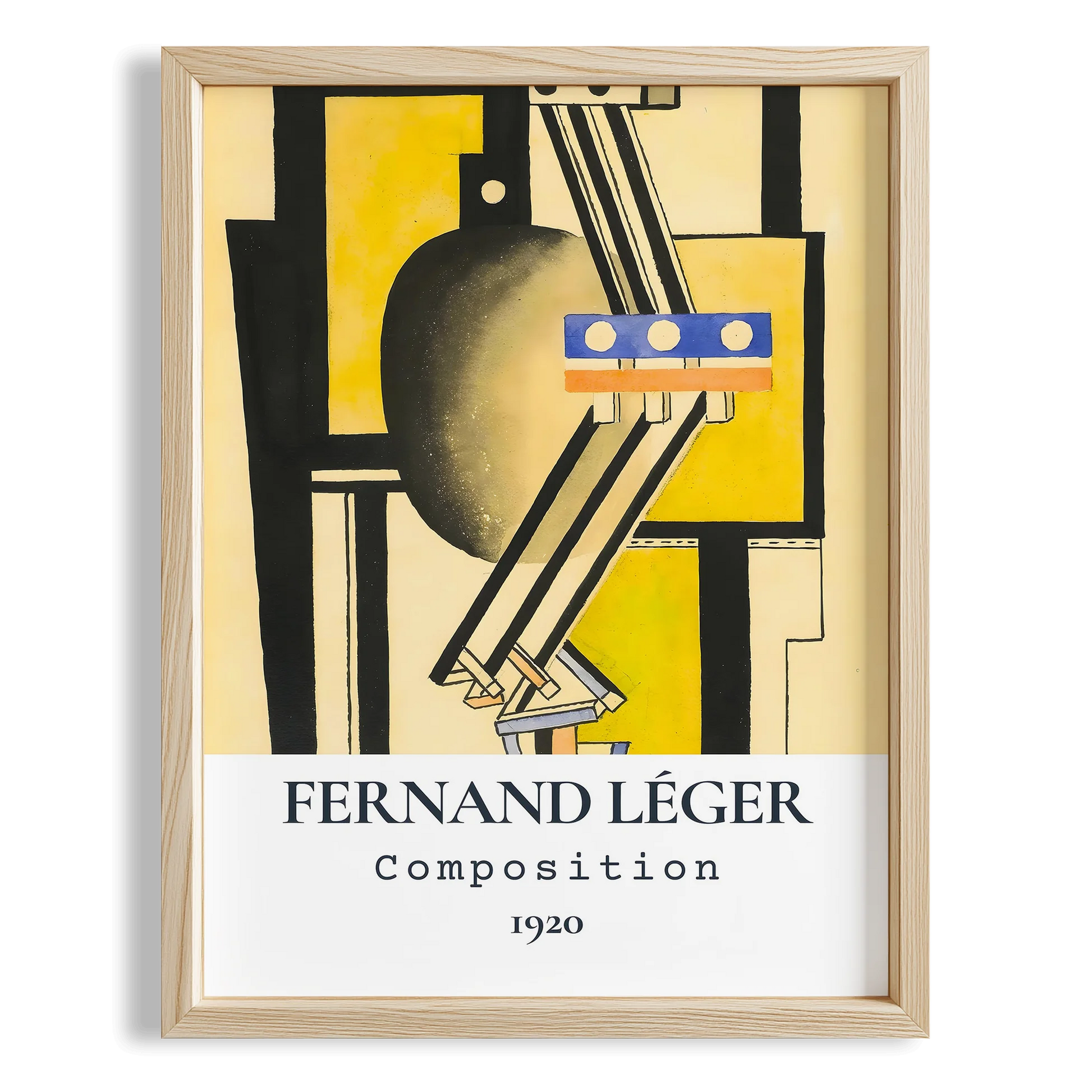 Fernand Leger XVII Duvar Tablosu