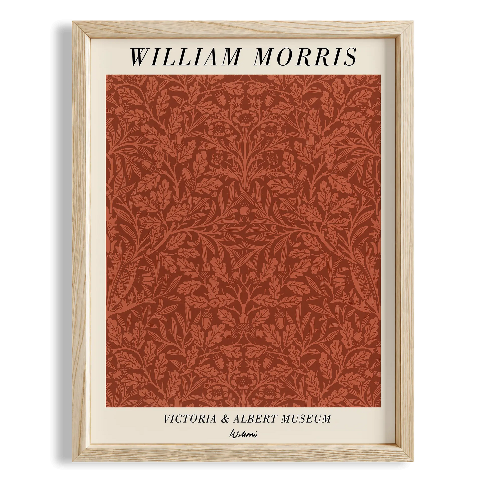 Kadife Çiçeği - William Morris Ahşap Duvar Tablosu