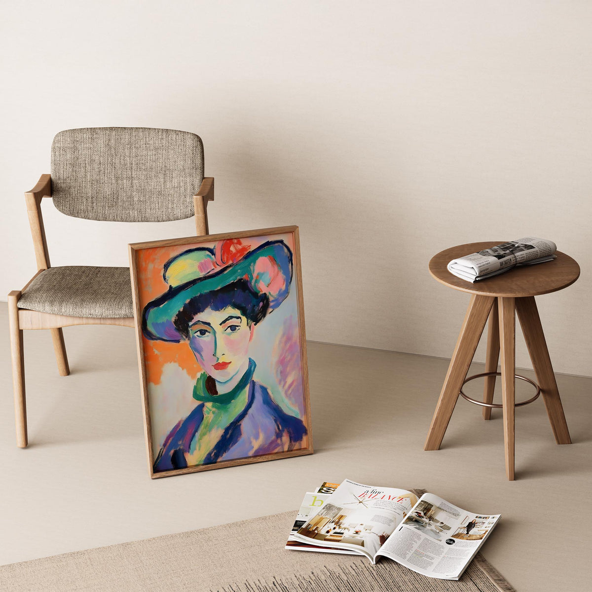 Henri Matisse 84 Duvar Tablosu