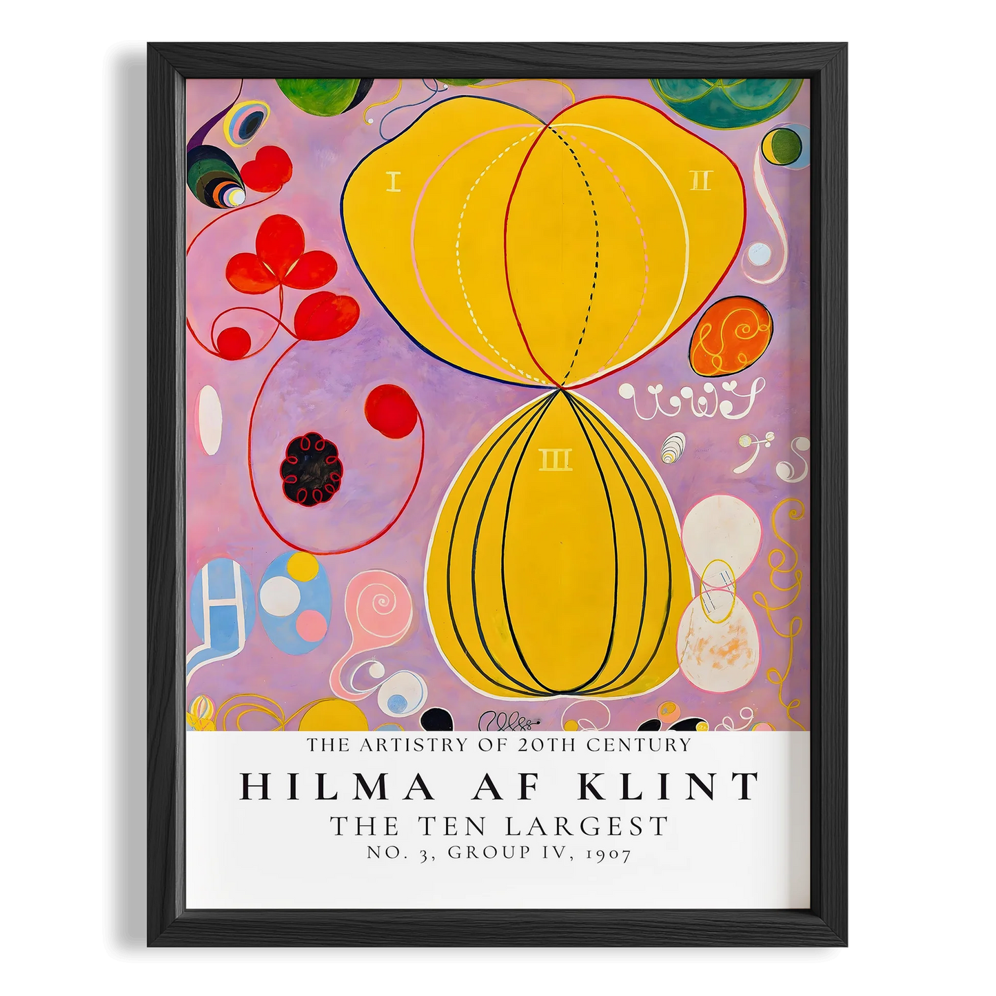 Hilma af Klint VII Duvar Tablosu