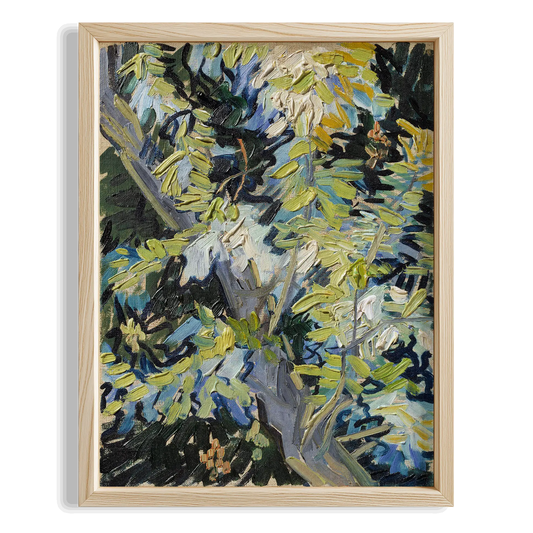 Zeytin Ağaçları - Vincent Van Gogh Ahşap Duvar Tablosu