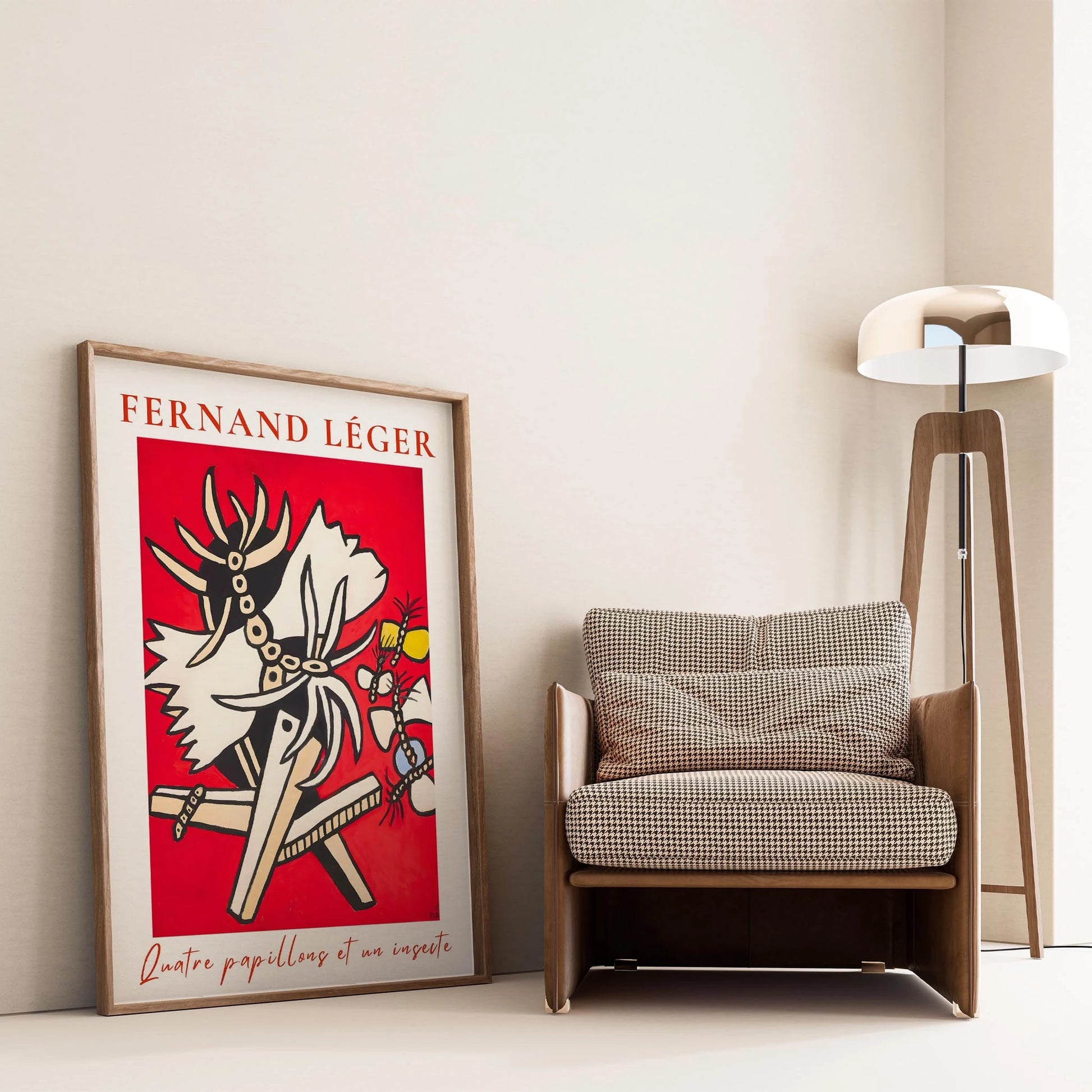 Fernand Leger 36 Duvar Tablosu