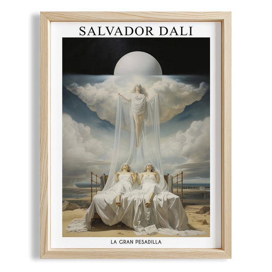 İlahi Taht - Salvador Dali Ahşap Duvar Tablosu