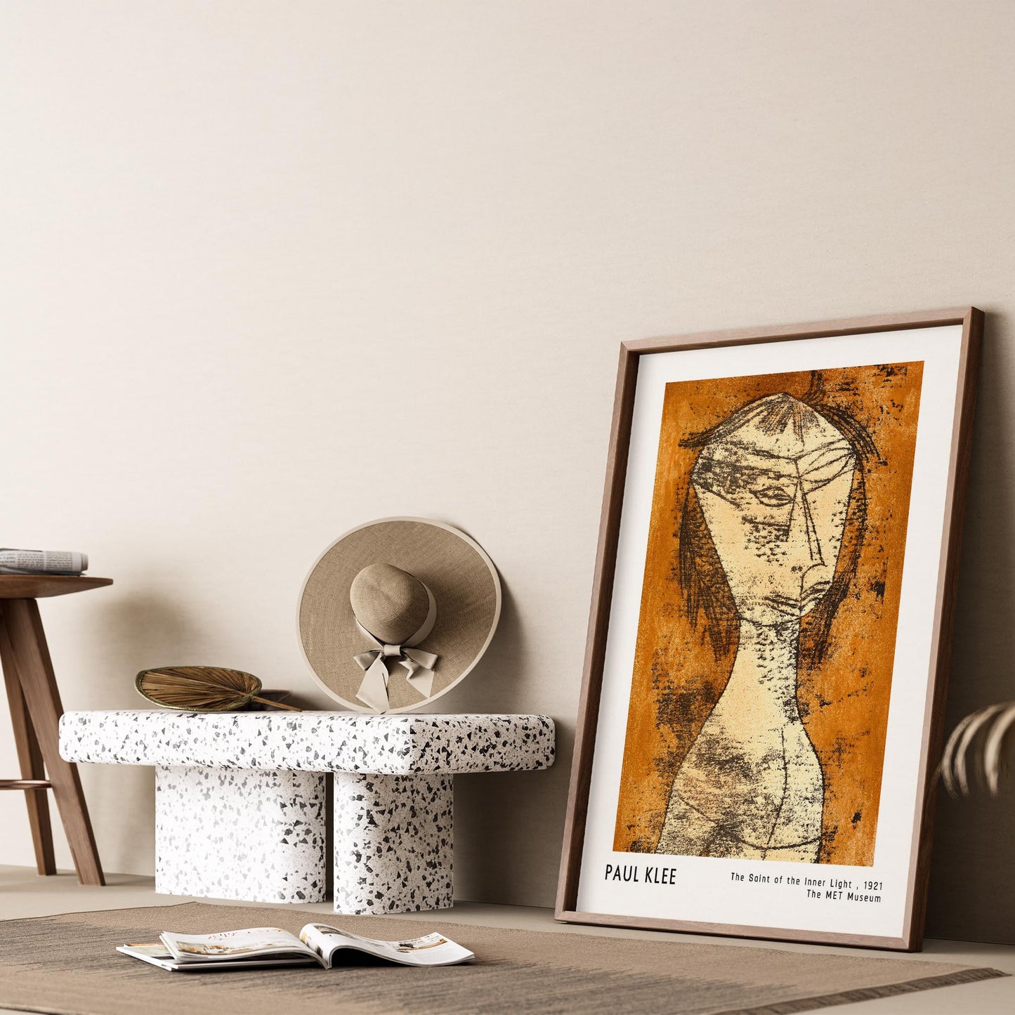 Paul Klee İç Işığın Azizi 1921 Suluboya I Duvar Tablosu