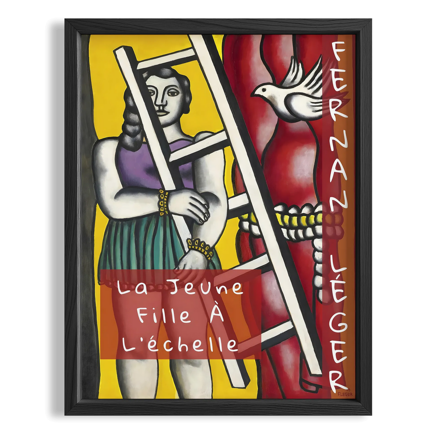 Fernand Leger XVIII Duvar Tablosu