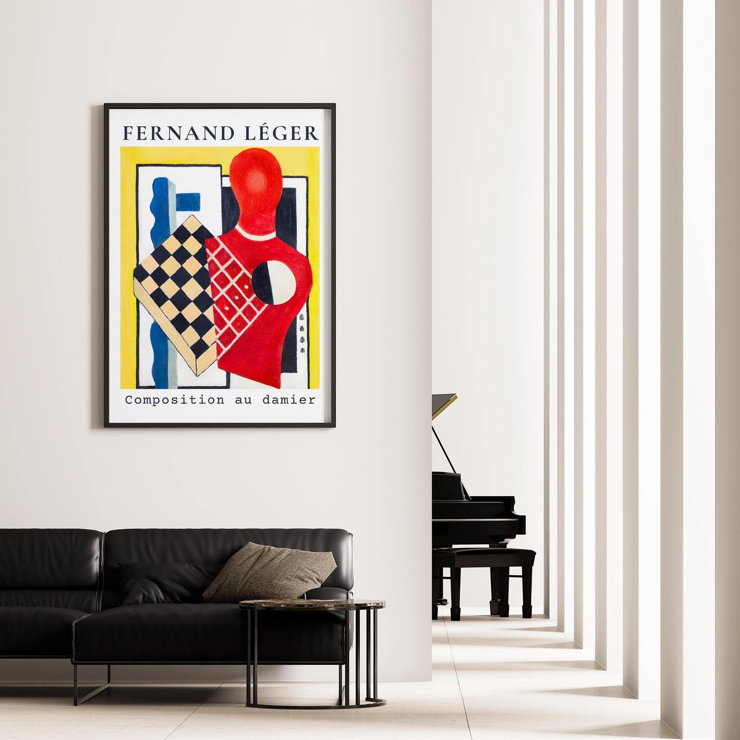 Fernand Leger XII Duvar Tablosu