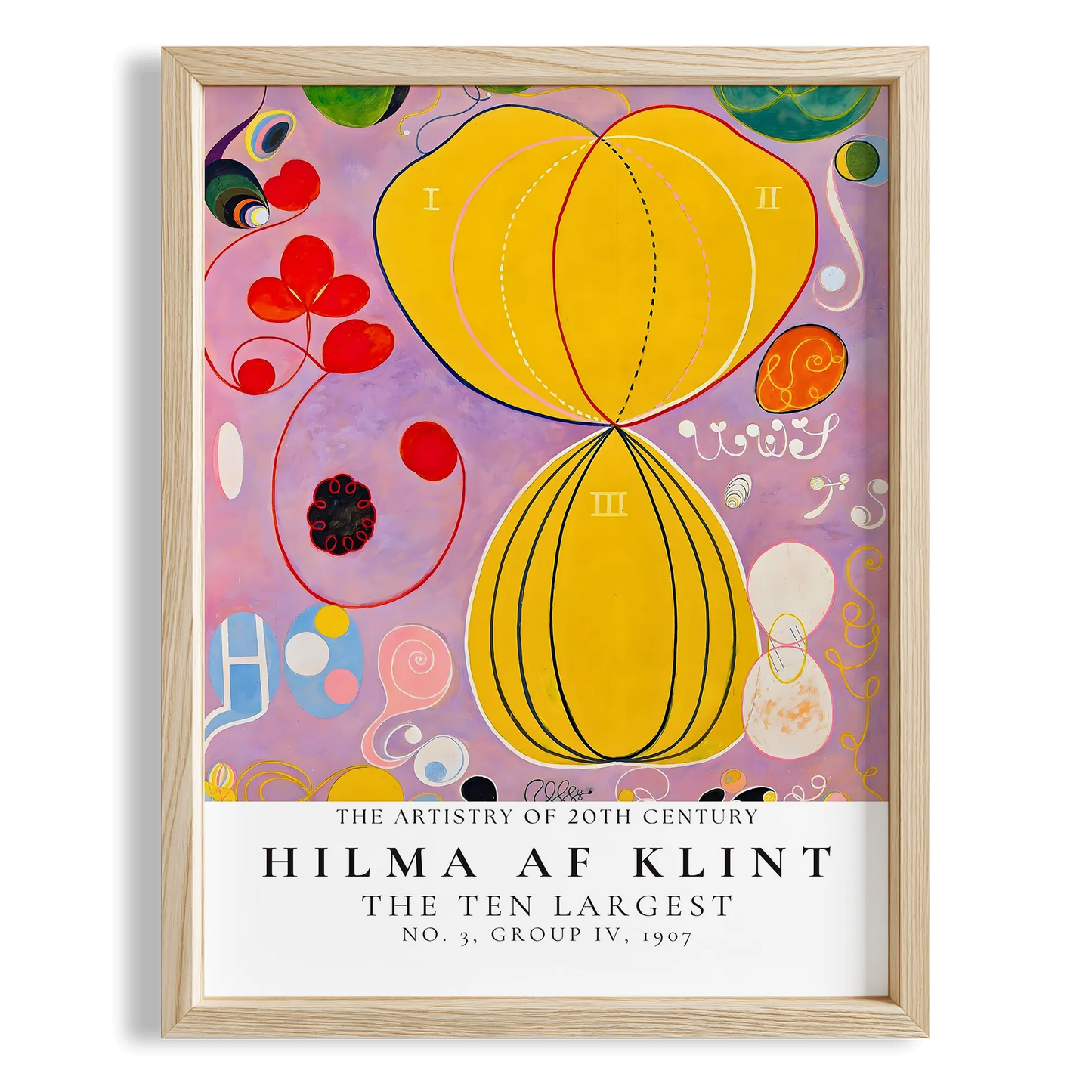 Hilma af Klint VII Duvar Tablosu