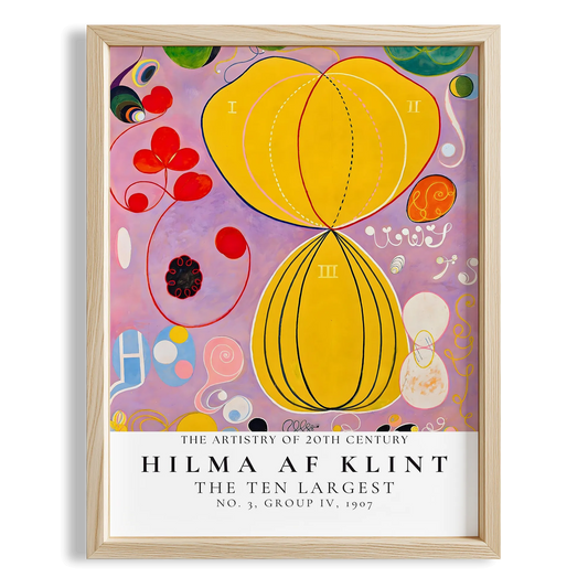 Hilma af Klint VII Duvar Tablosu