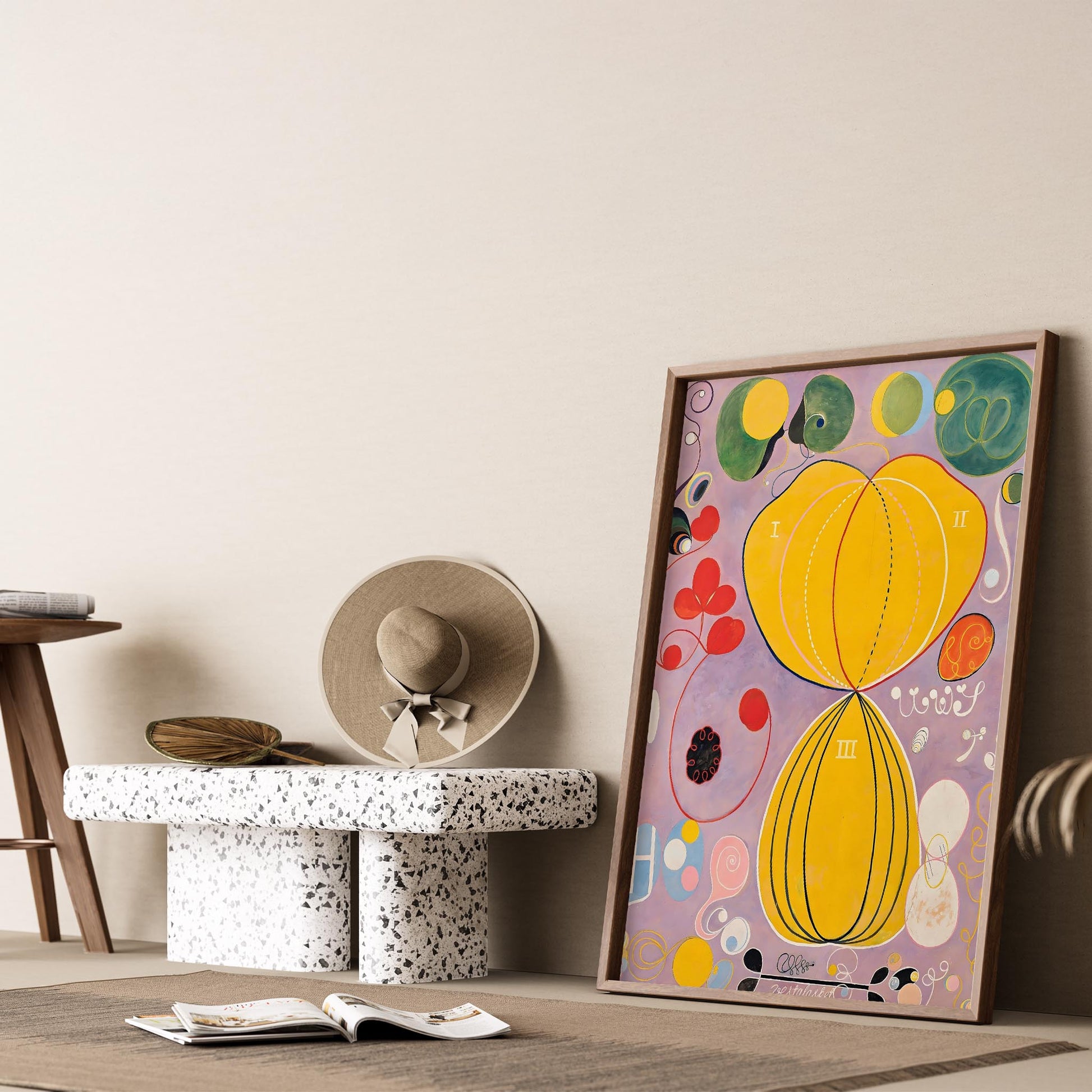 Hilma af Klint VI Duvar Tablosu